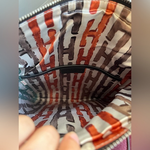 Jim Thompson Black Leather Clutch with Dragon Design - Picture 8 of 11